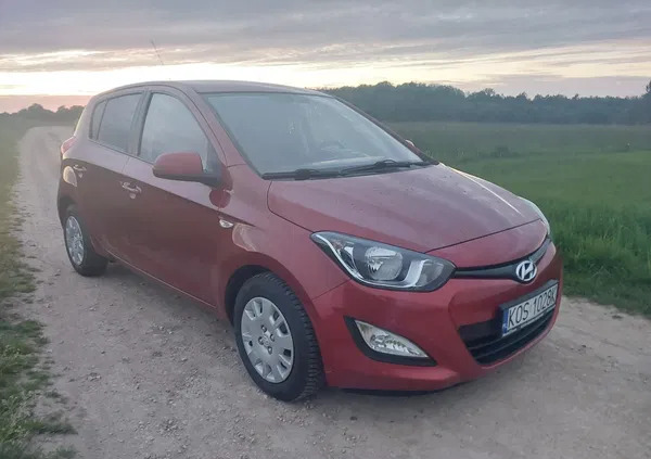 samochody osobowe Hyundai i20 cena 20900 przebieg: 212650, rok produkcji 2012 z Dobrzyca